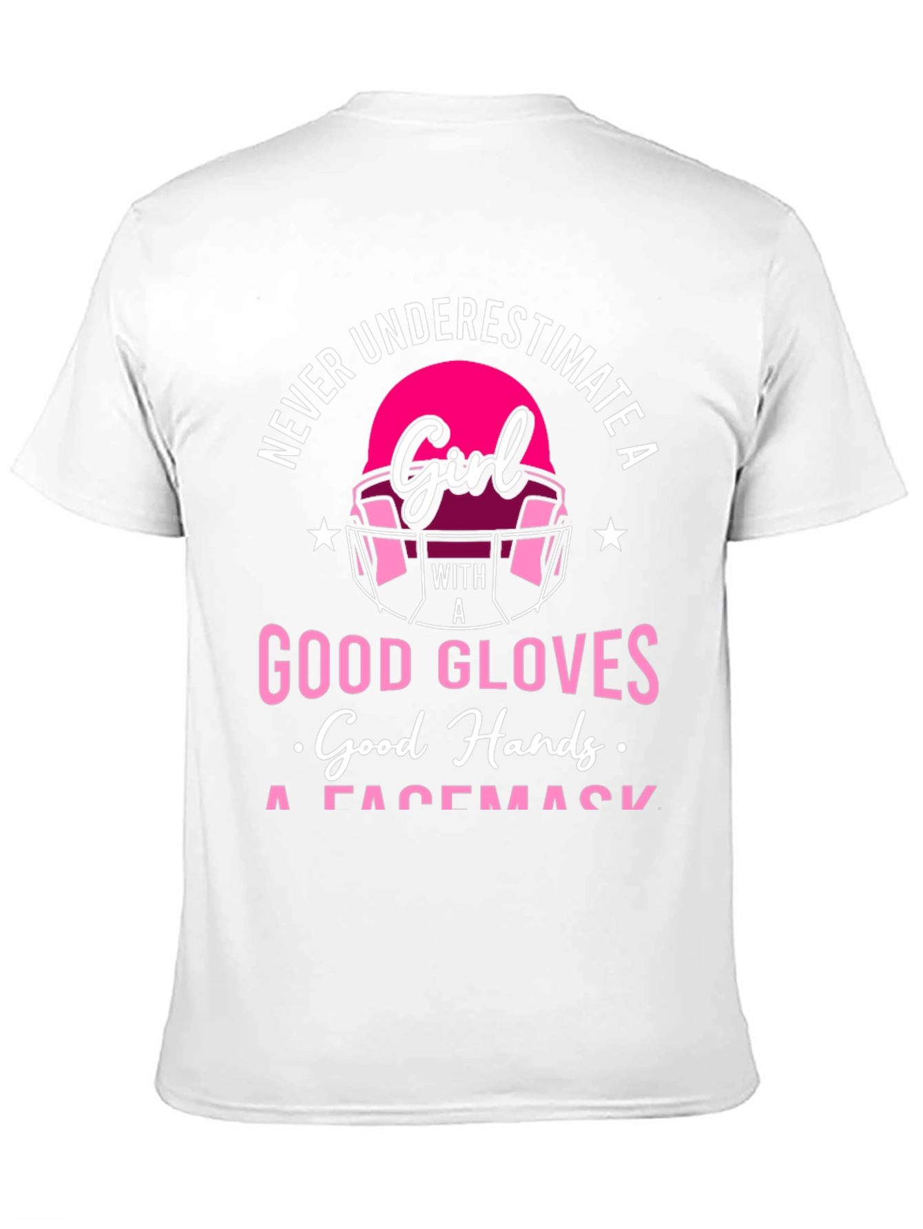 Girl Football Player T-Shirt