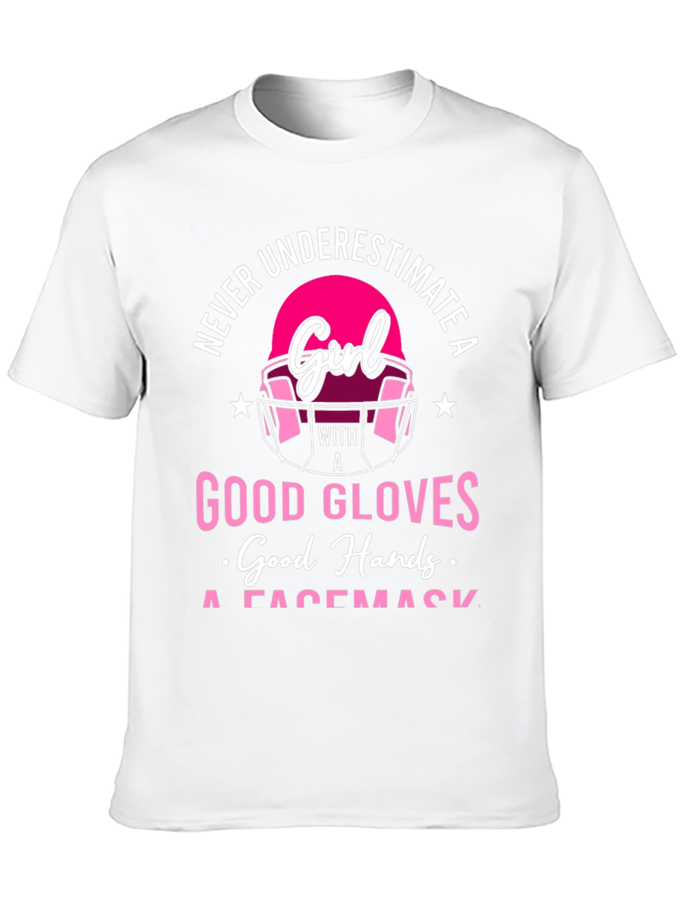 Girl Football Player T-Shirt