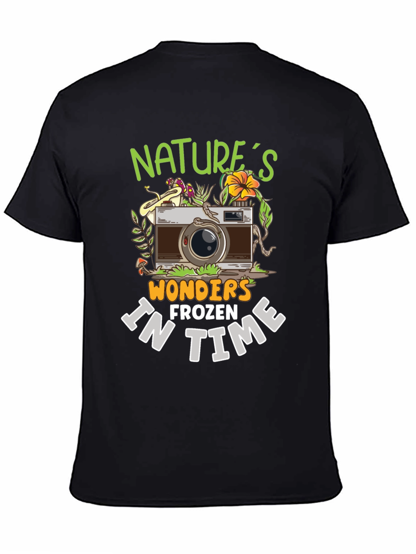 Natures Wonders Frozen in Time Graphic T-Shirt