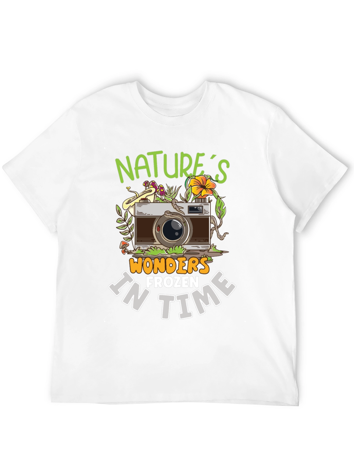 Natures Wonders Frozen in Time Graphic T-Shirt