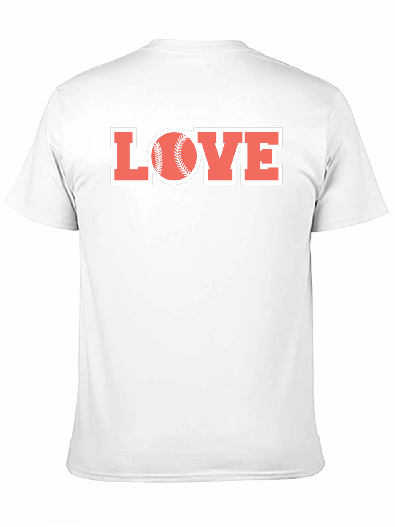 Baseball Love Graphic T-Shirt - Black