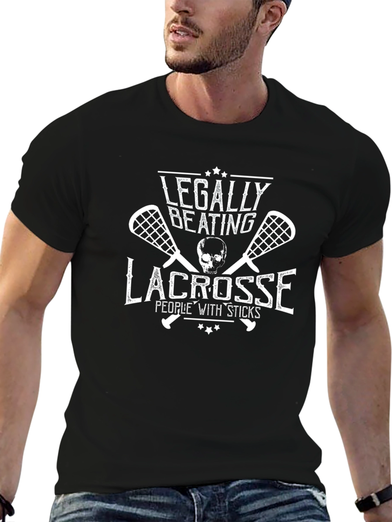 Legally Beating Lacrosse T-Shirt