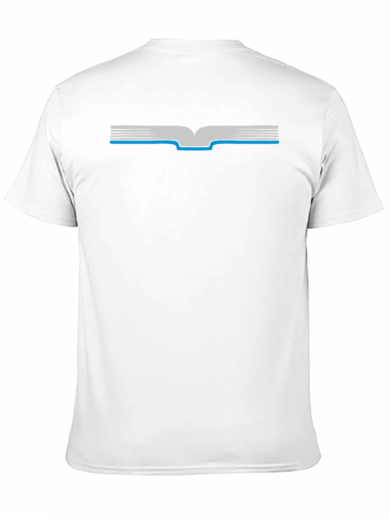 Open Book Graphic Tee - Black Cotton T-Shirt