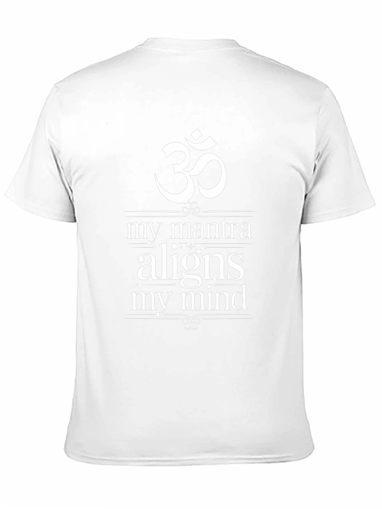 Om My Mantra Aligns My Mind Graphic Tee