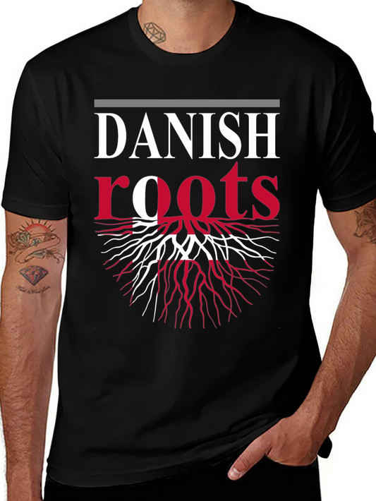 Danish Roots Graphic Tee - Black