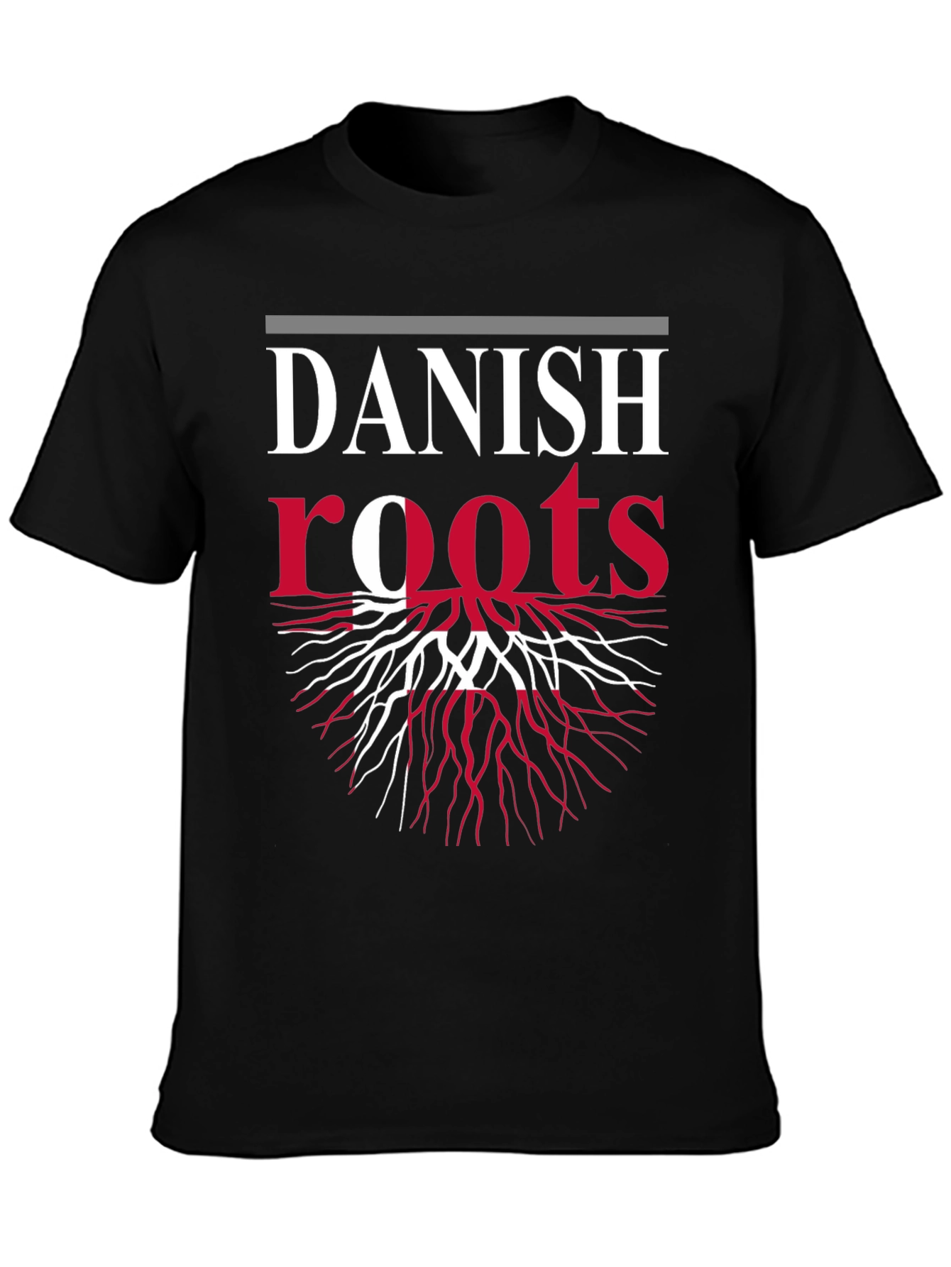 Danish Roots Graphic Tee - Black