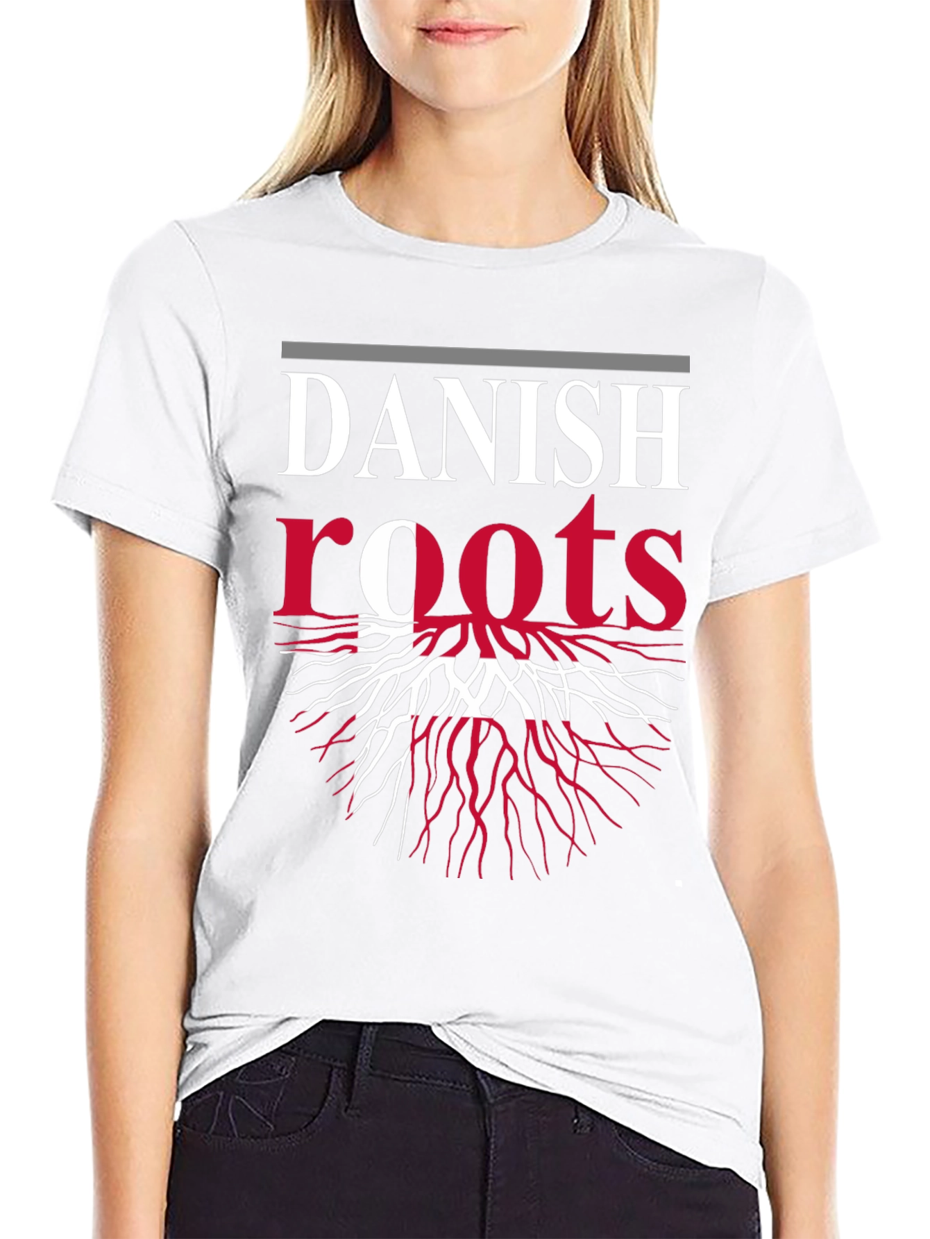 Danish Roots Graphic Tee - Black