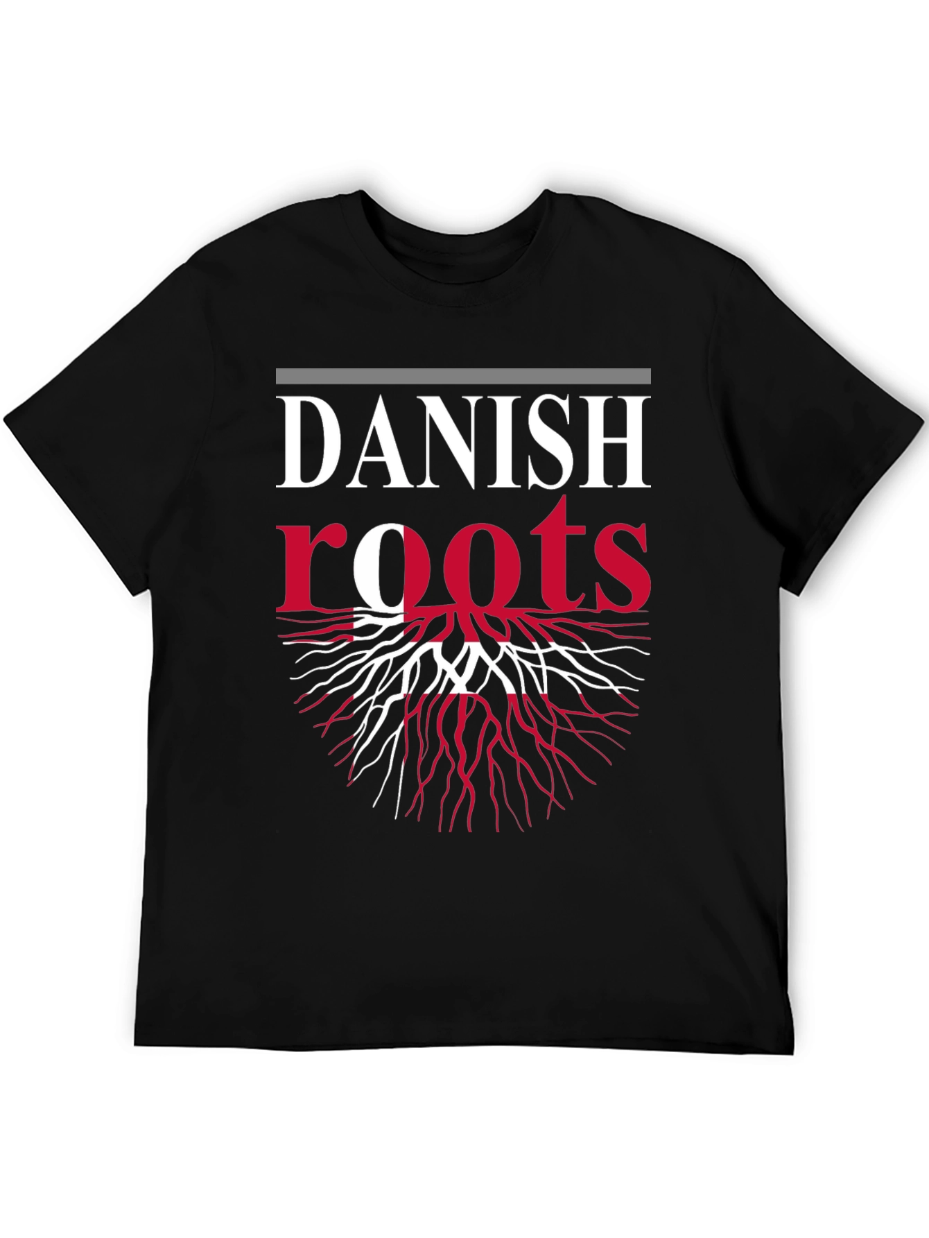 Danish Roots Graphic Tee - Black