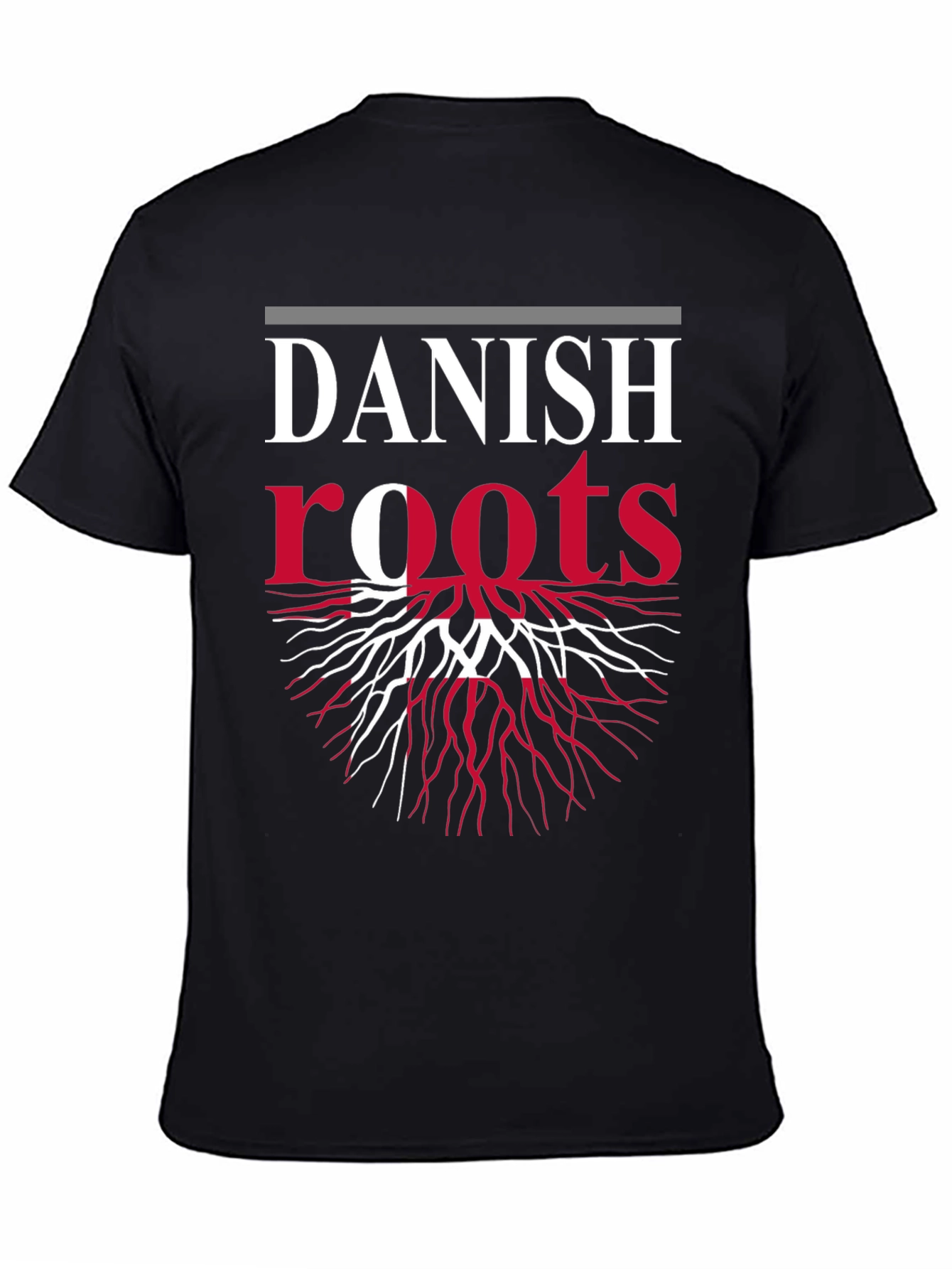 Danish Roots Graphic Tee - Black
