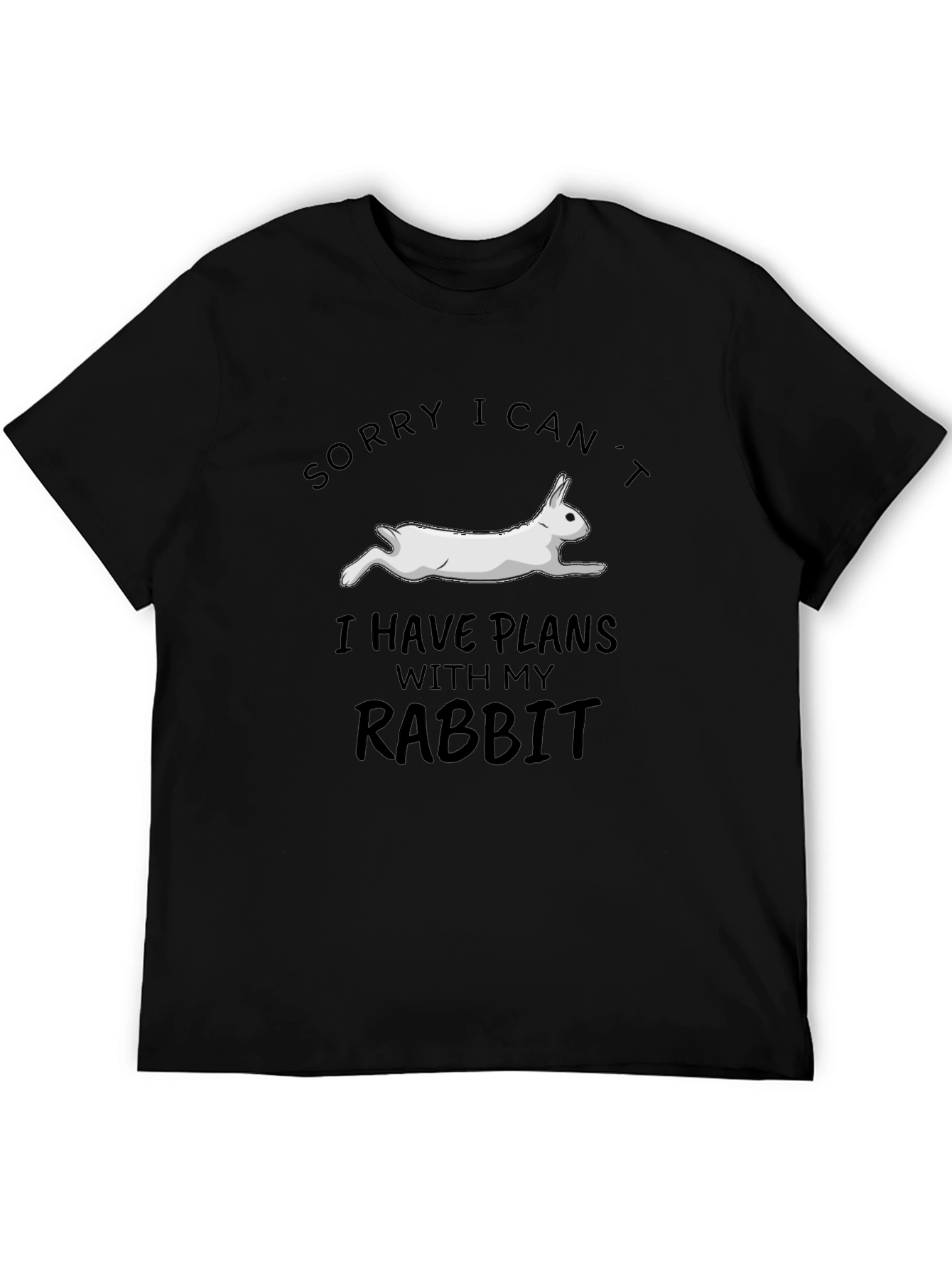 Rabbit Plans Graphic T-Shirt