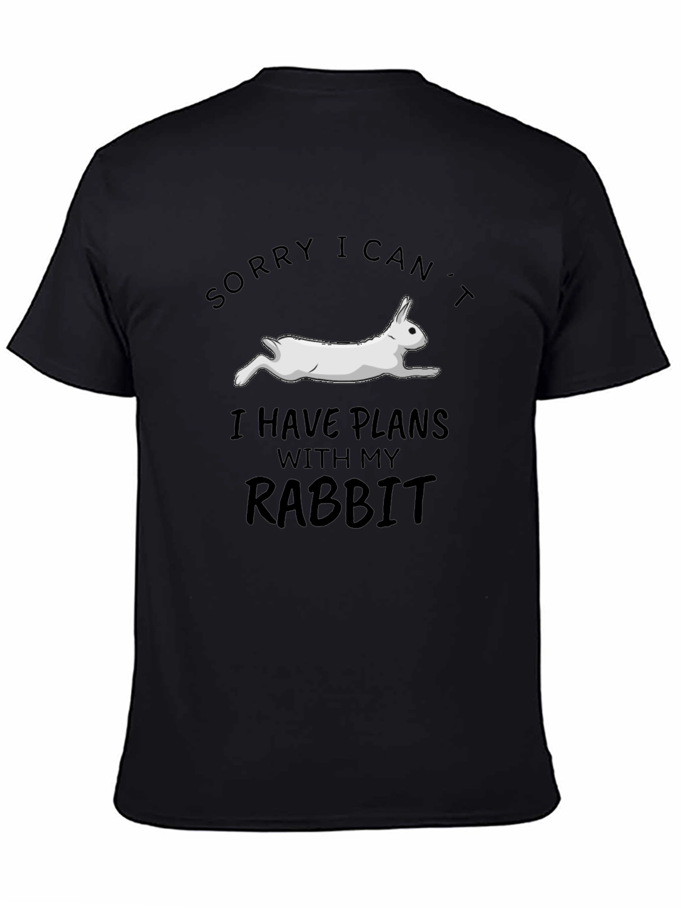 Rabbit Plans Graphic T-Shirt