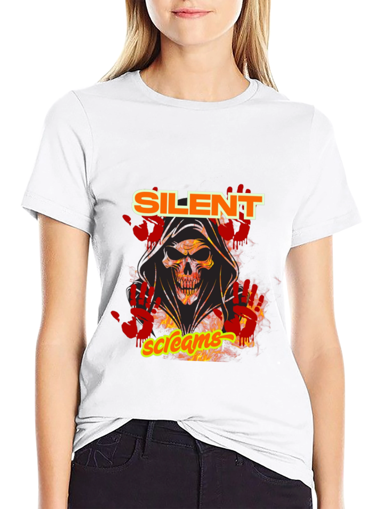 Silent Screams Graphic T-Shirt
