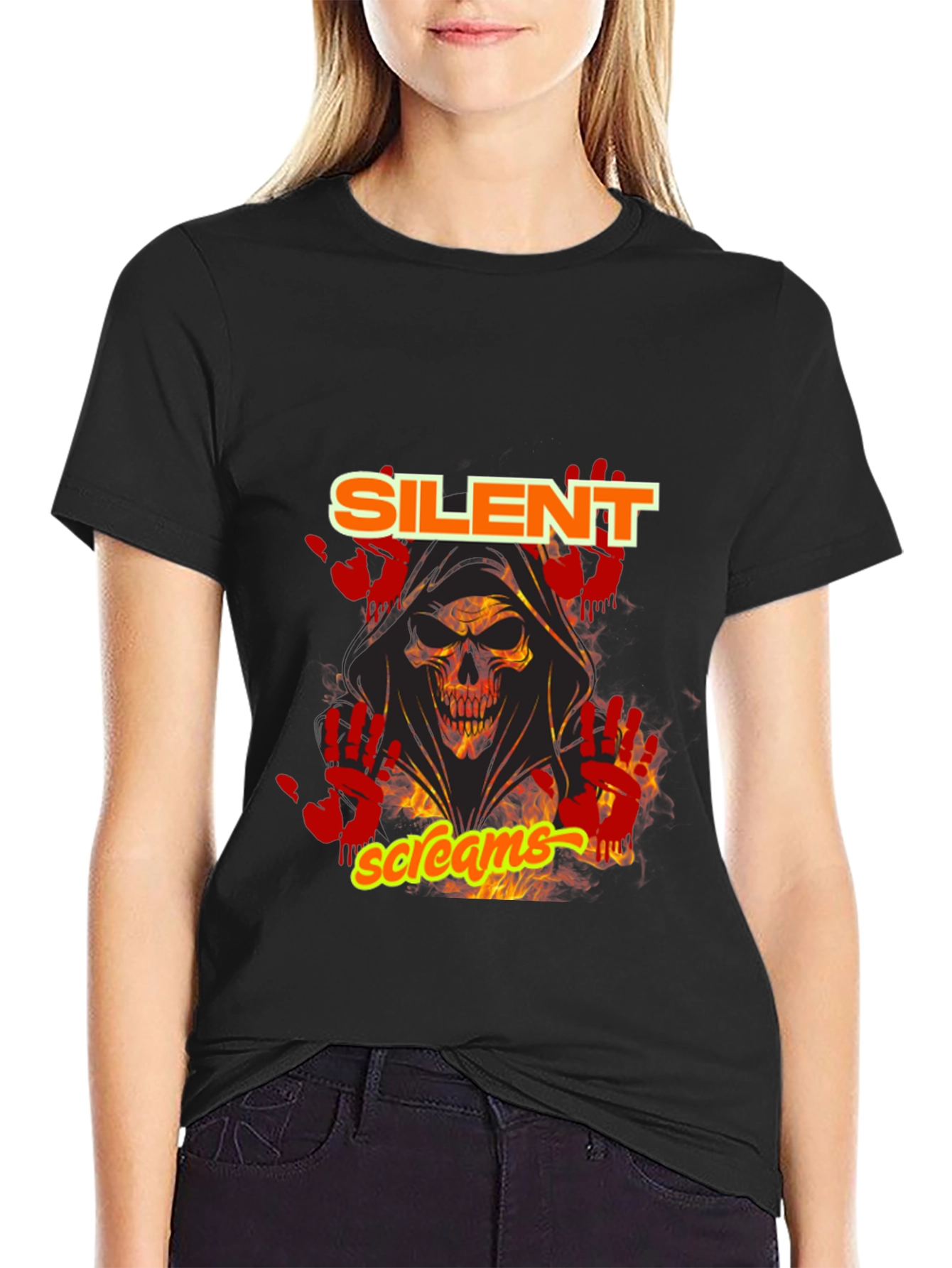 Silent Screams Graphic T-Shirt