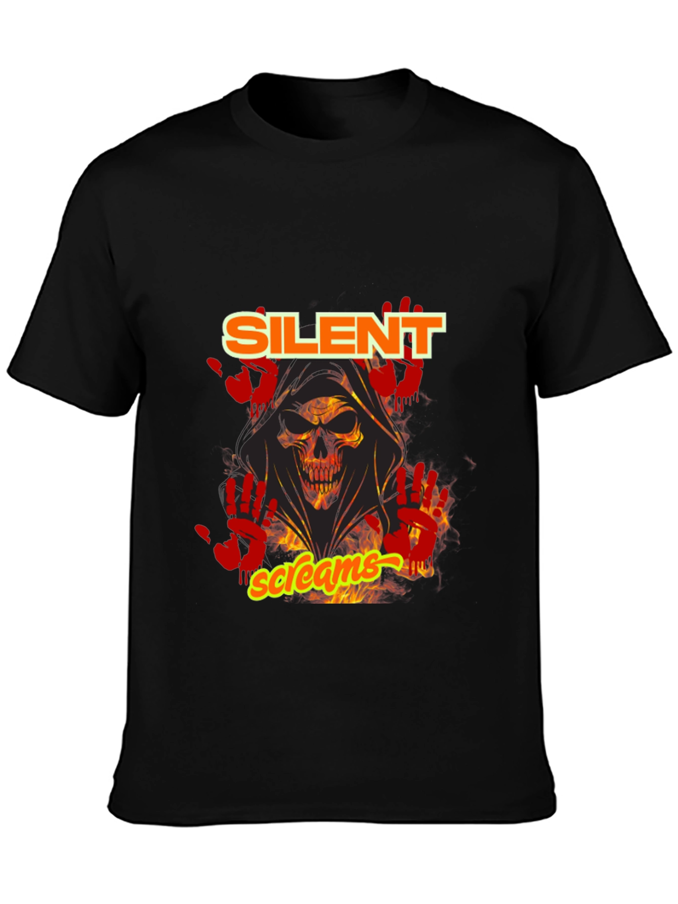 Silent Screams Graphic T-Shirt