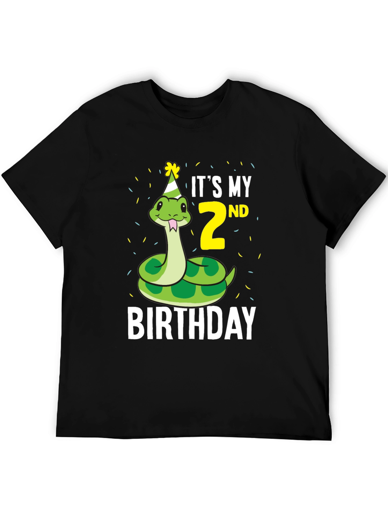 Its My 2nd Birthday Snake T-Shirt