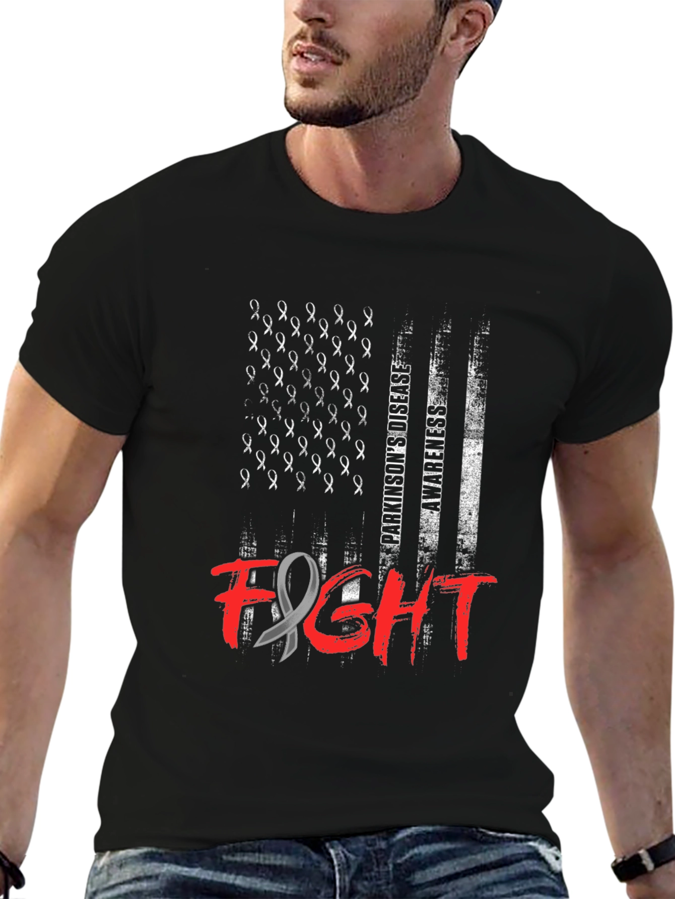 Parkinsons Disease Awareness Fight T-Shirt