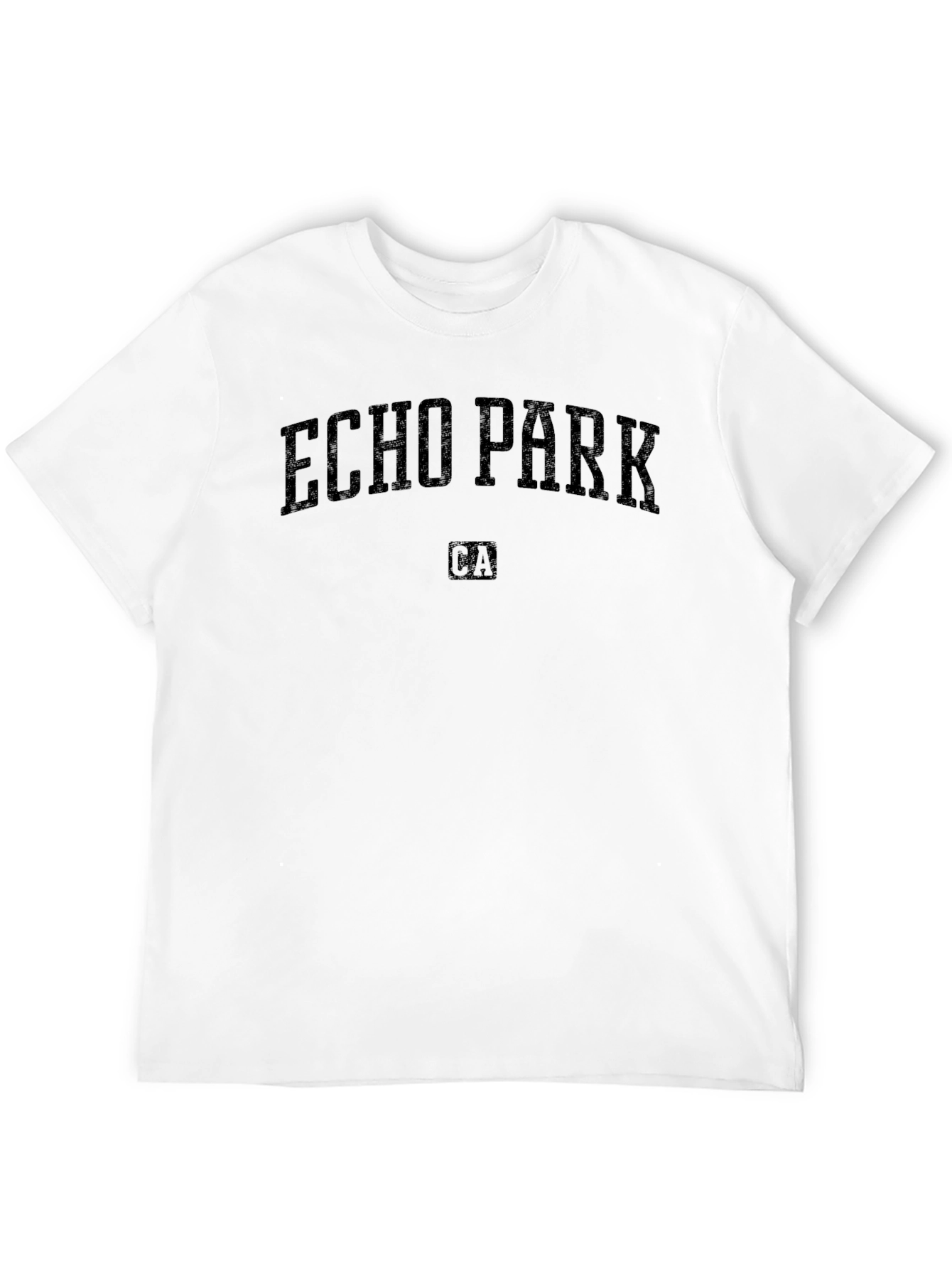 Echo Park CA Black Graphic T-Shirt