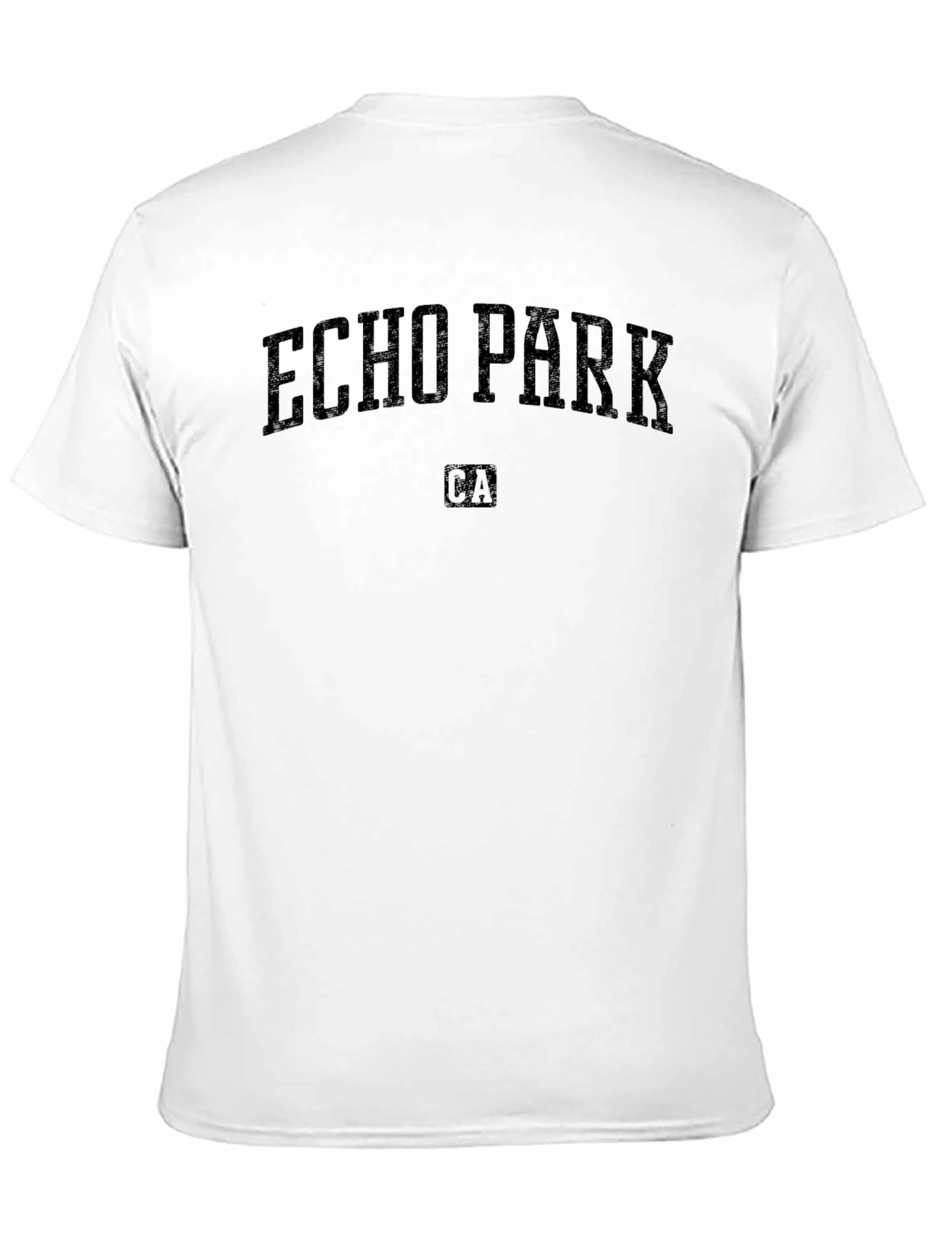 Echo Park CA Black Graphic T-Shirt