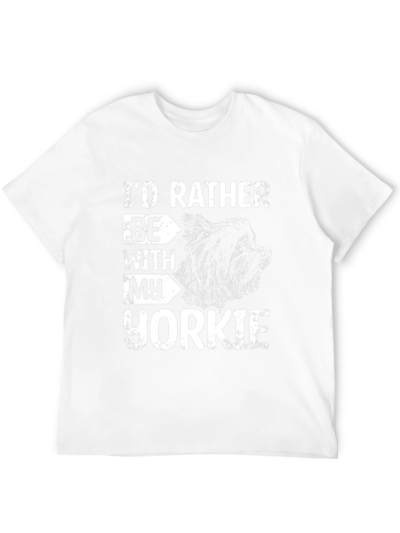 Id Rather Be With My Yorkie T-Shirt