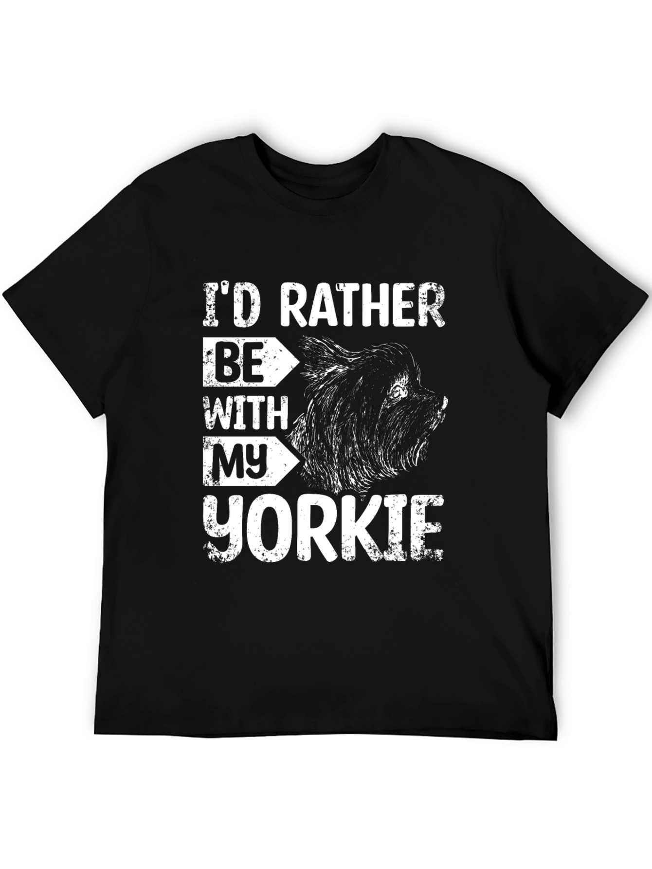 Id Rather Be With My Yorkie T-Shirt