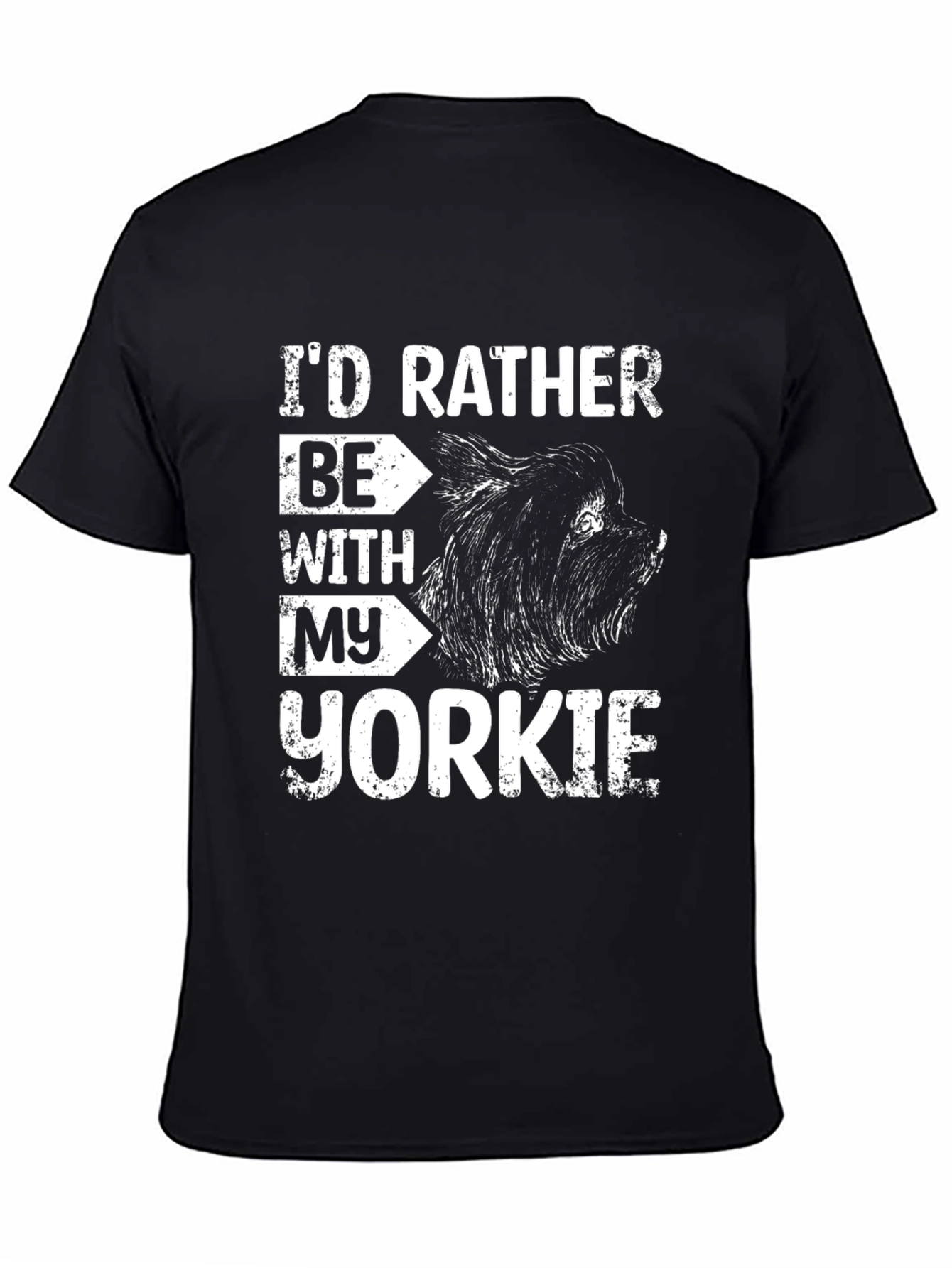Id Rather Be With My Yorkie T-Shirt