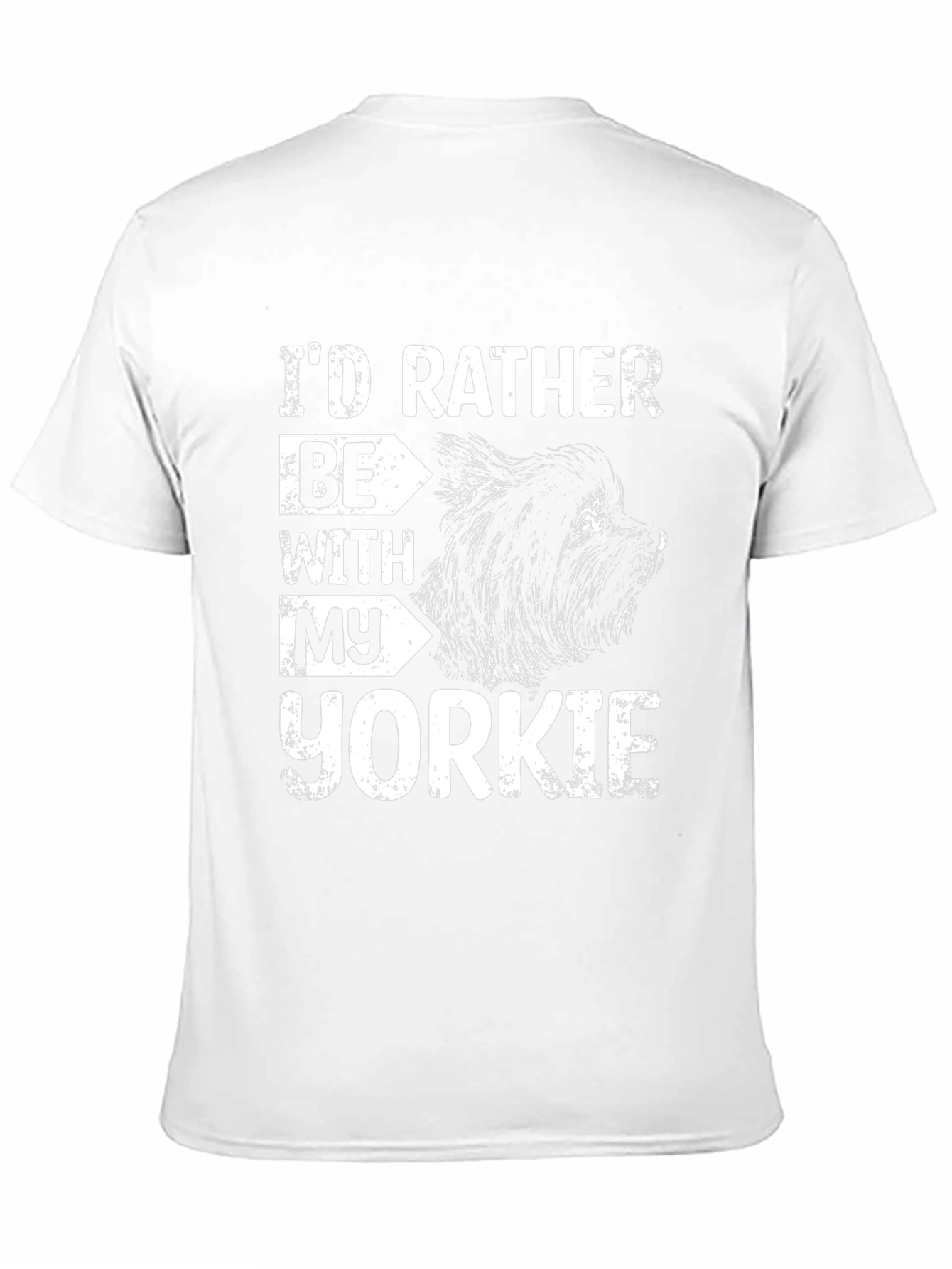 Id Rather Be With My Yorkie T-Shirt