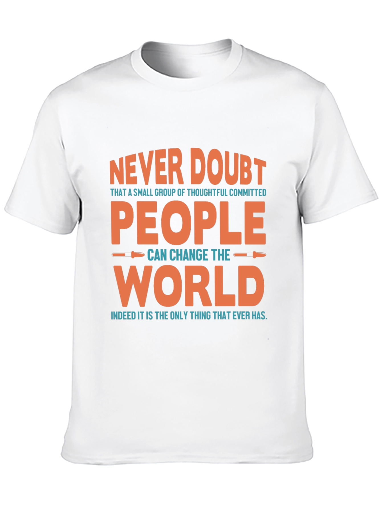 Never Doubt Inspirational Graphic Tee