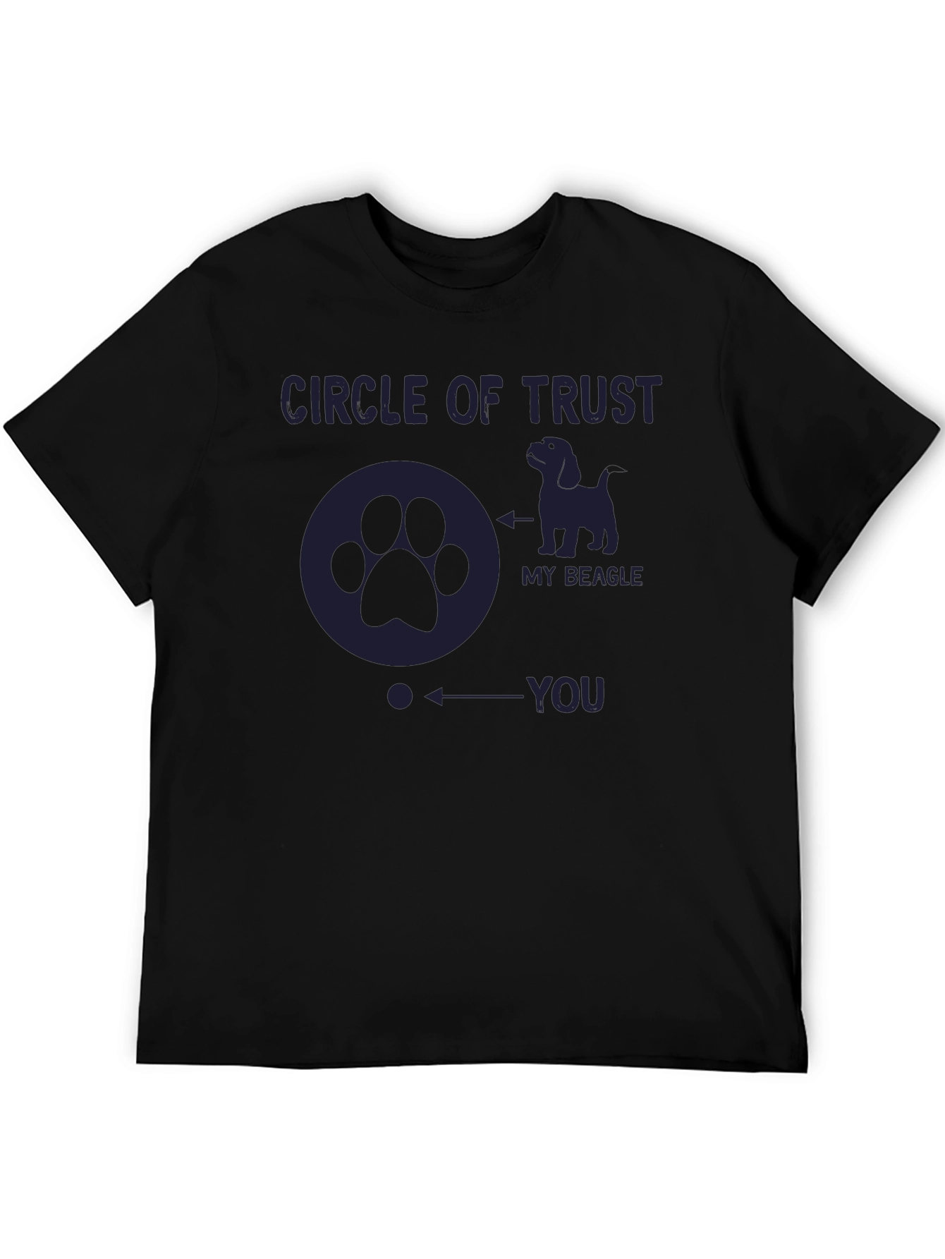 Circle of Trust Beagle T-Shirt Funny Dog Lover Tee
