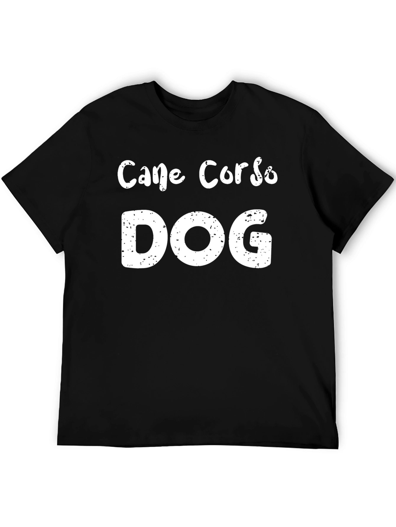 Cane Corso Dog T-Shirt Black