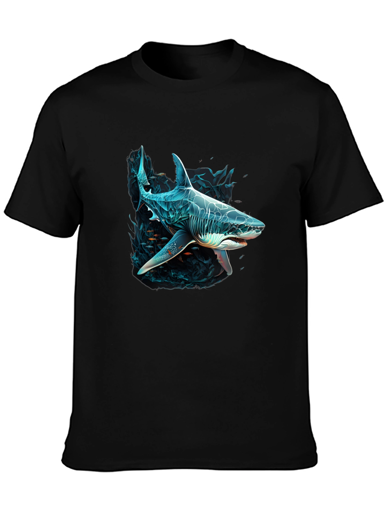 Shark Graphic Tee - Cool Ocean Design