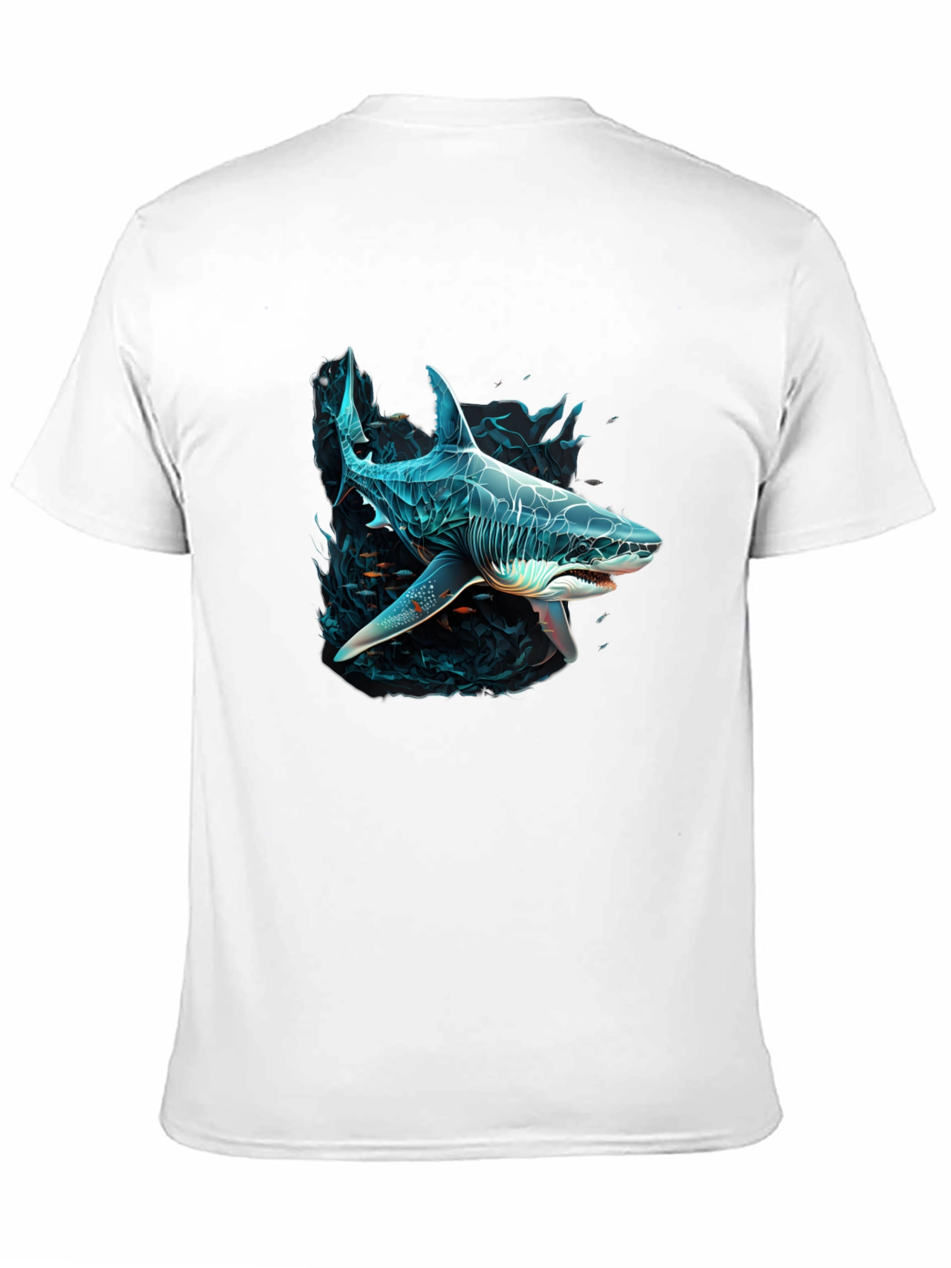 Shark Graphic Tee - Cool Ocean Design