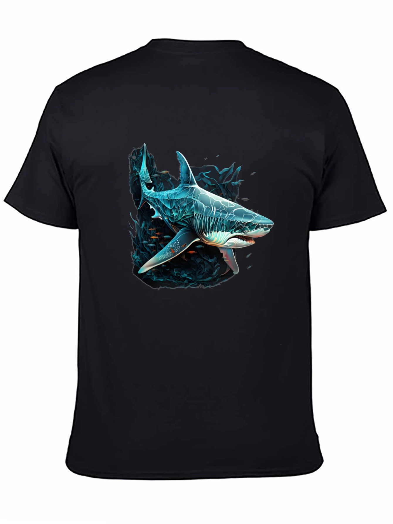 Shark Graphic Tee - Cool Ocean Design