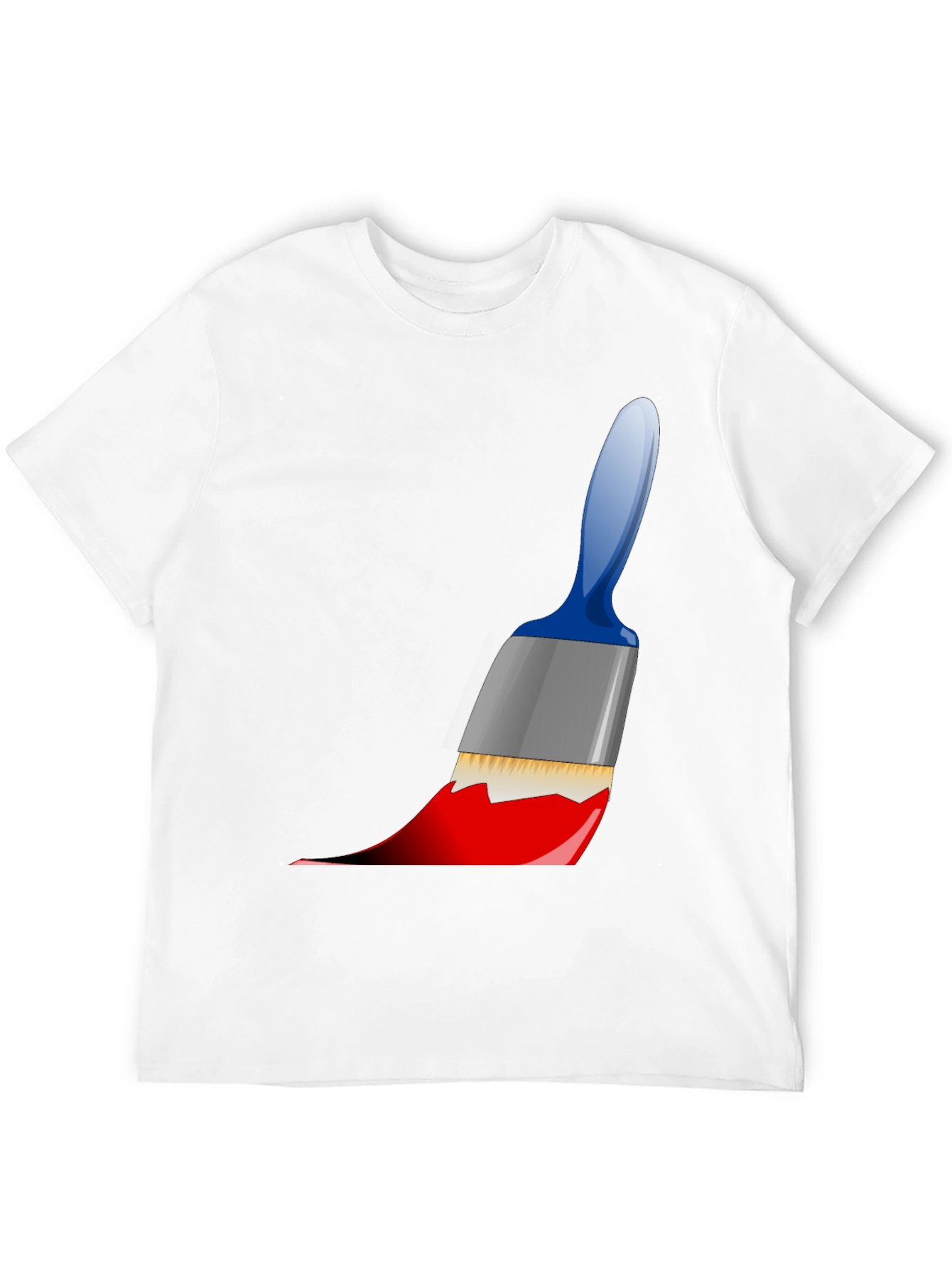 Paint Brush Graphic Tee - Artist Style