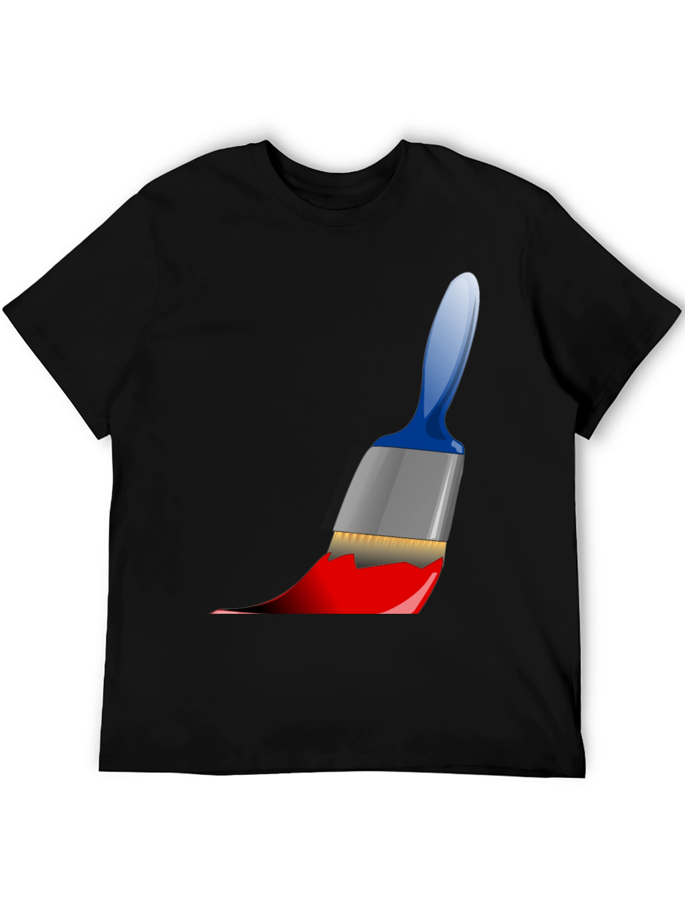 Paint Brush Graphic Tee - Artist Style