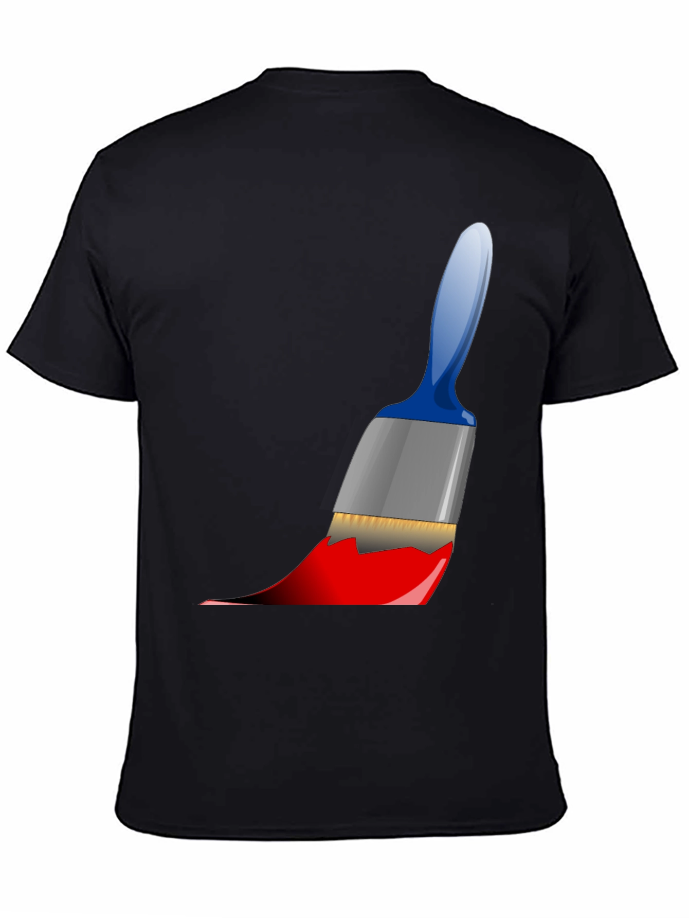 Paint Brush Graphic Tee - Artist Style