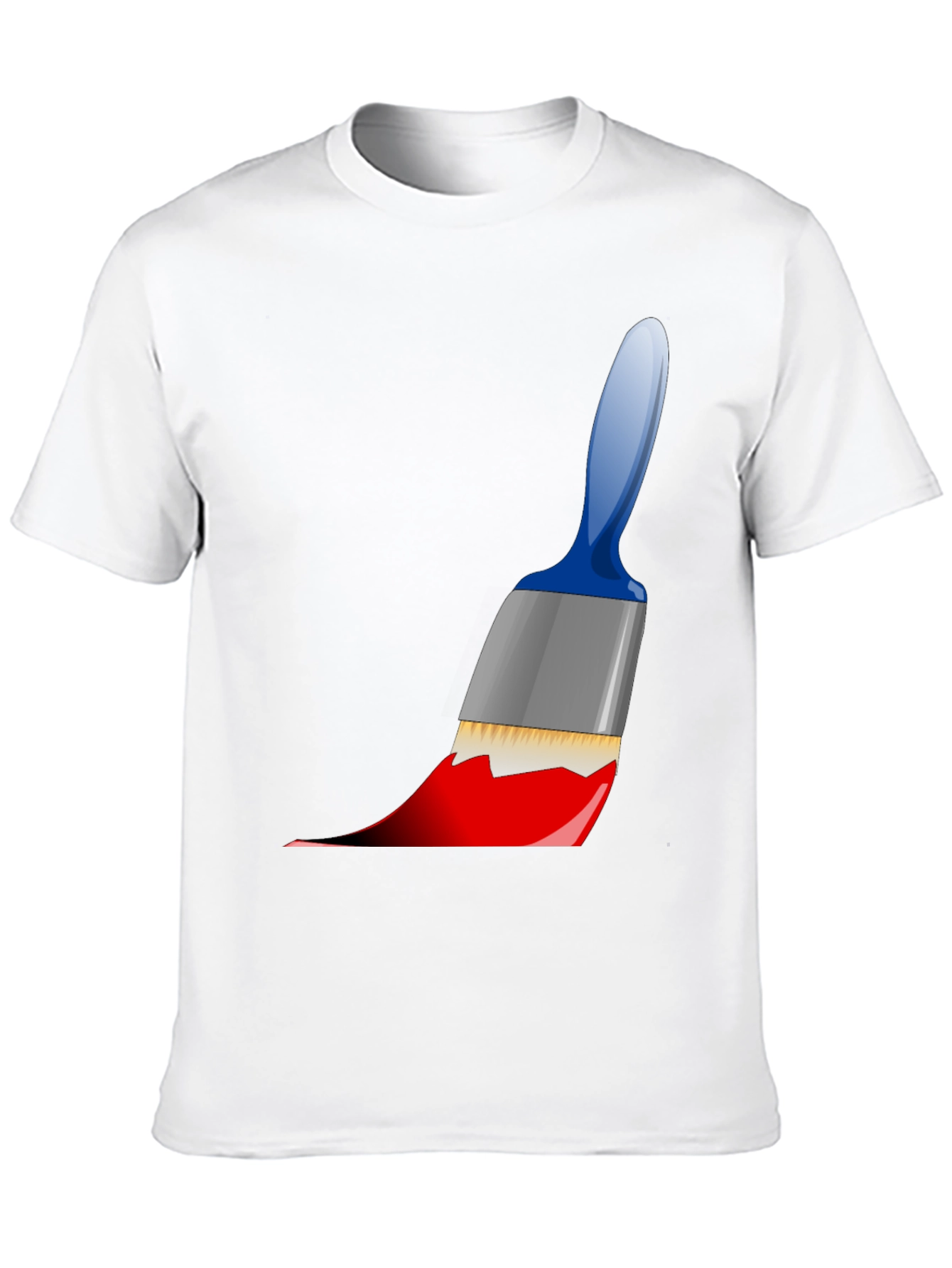 Paint Brush Graphic Tee - Artist Style