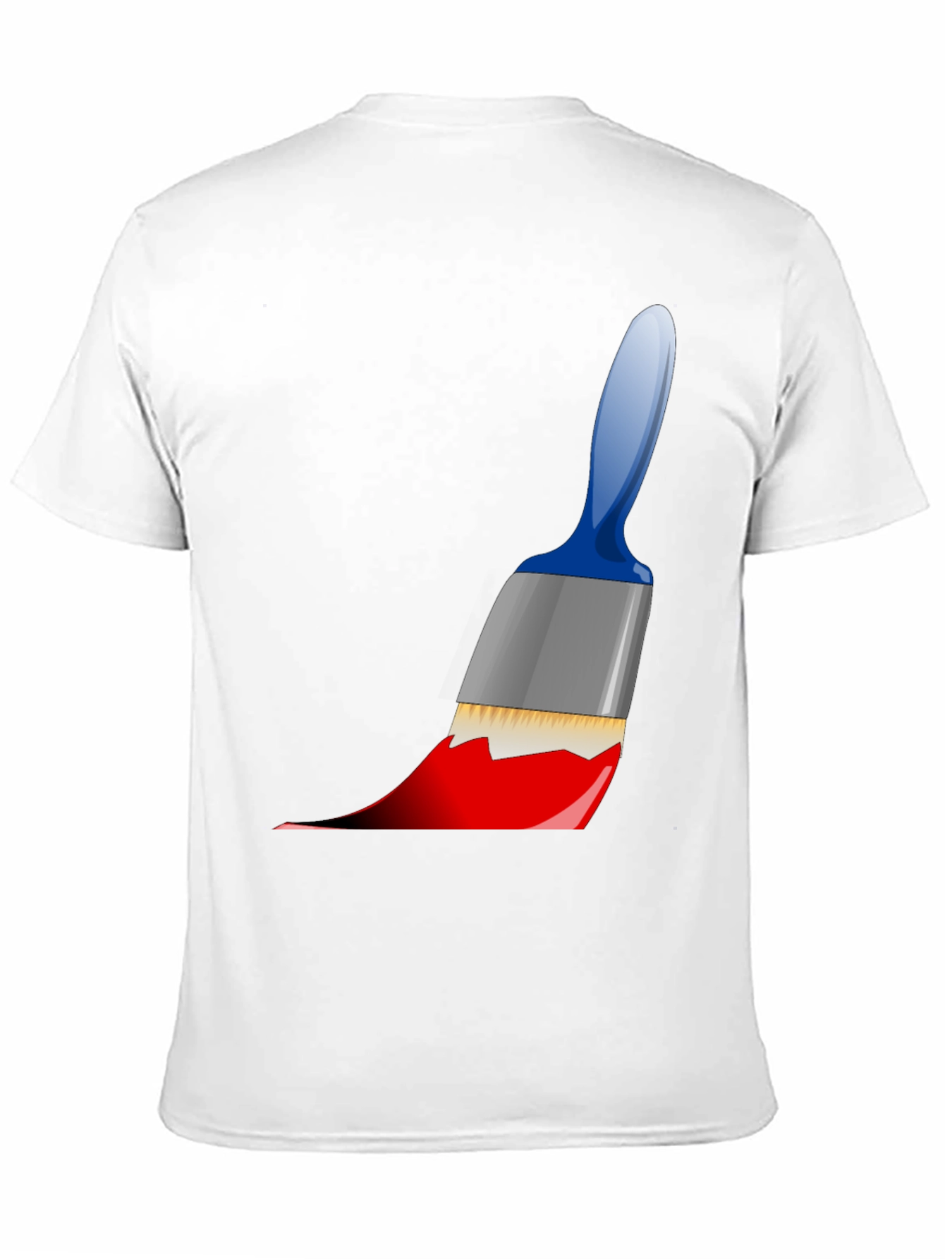 Paint Brush Graphic Tee - Artist Style