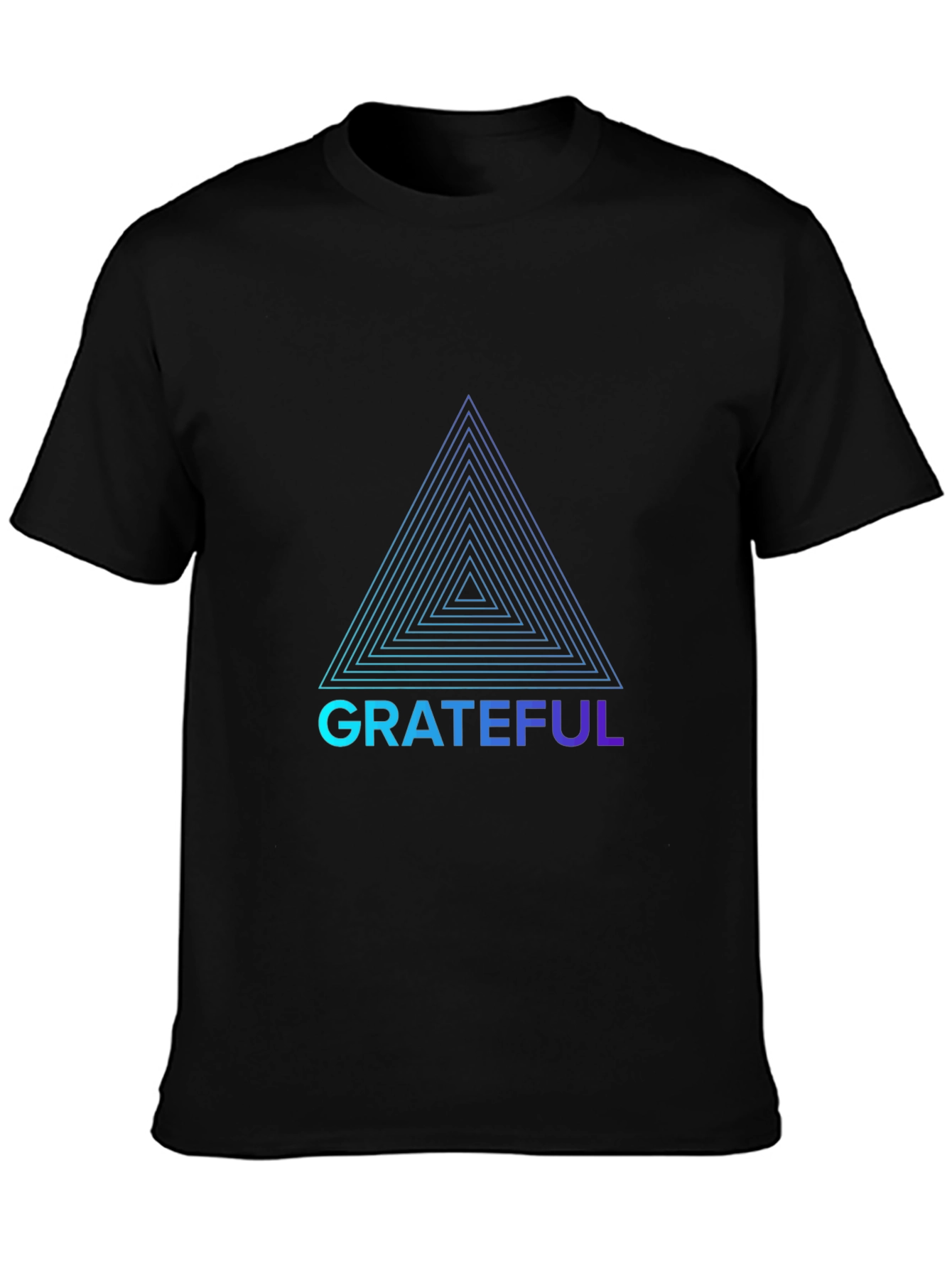 Grateful Graphic Tee - Black T-Shirt