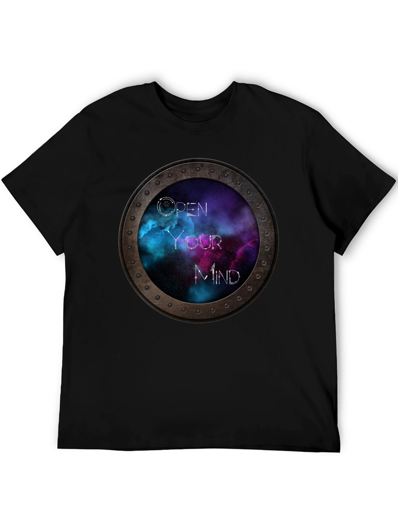 Open Your Mind Galaxy T-Shirt - Unique Space Tee