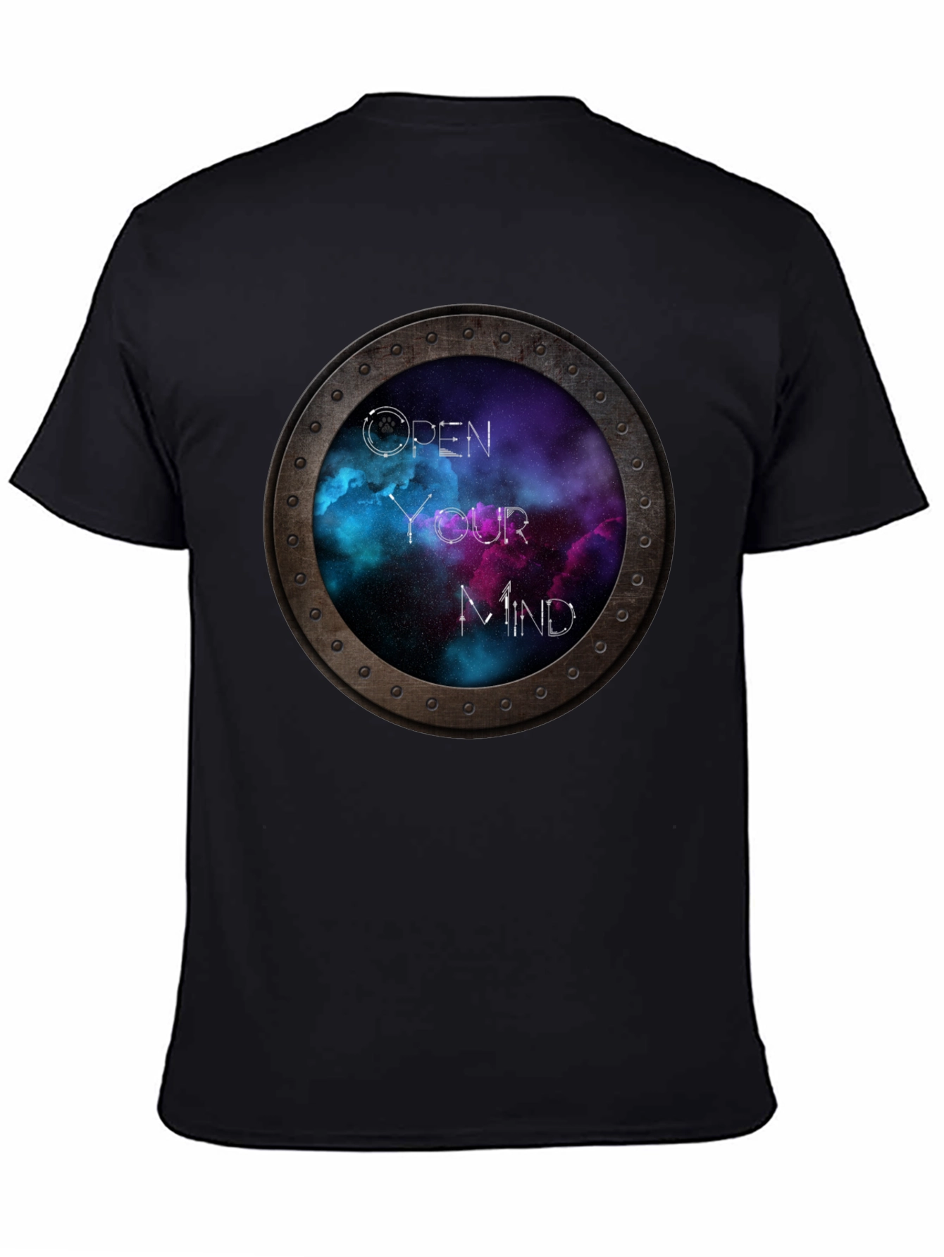 Open Your Mind Galaxy T-Shirt - Unique Space Tee