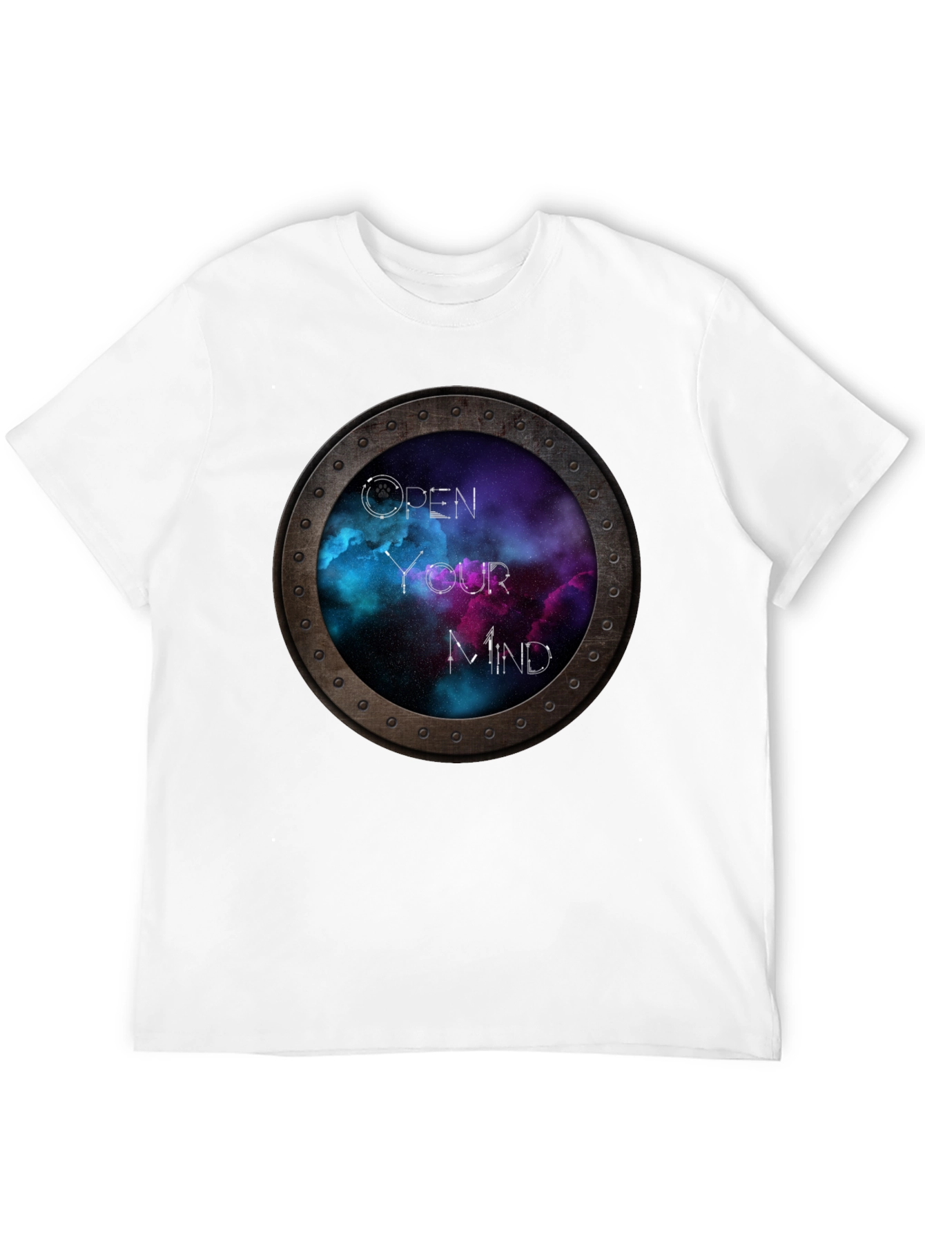 Open Your Mind Galaxy T-Shirt - Unique Space Tee