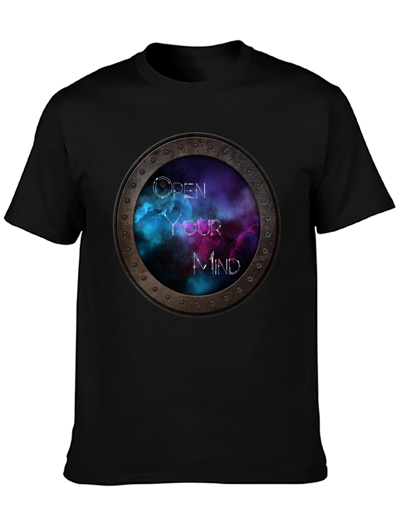 Open Your Mind Galaxy T-Shirt - Unique Space Tee