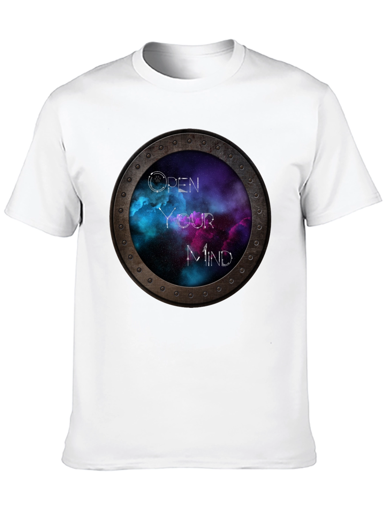 Open Your Mind Galaxy T-Shirt - Unique Space Tee