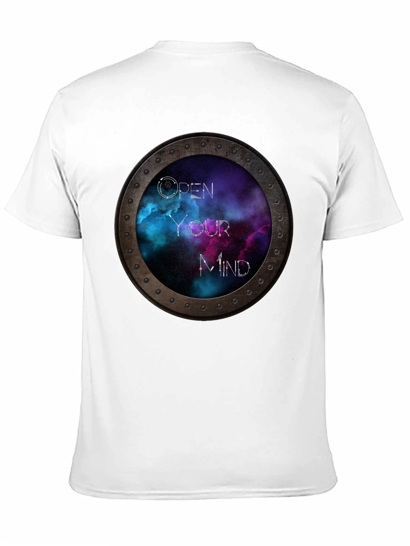 Open Your Mind Galaxy T-Shirt - Unique Space Tee