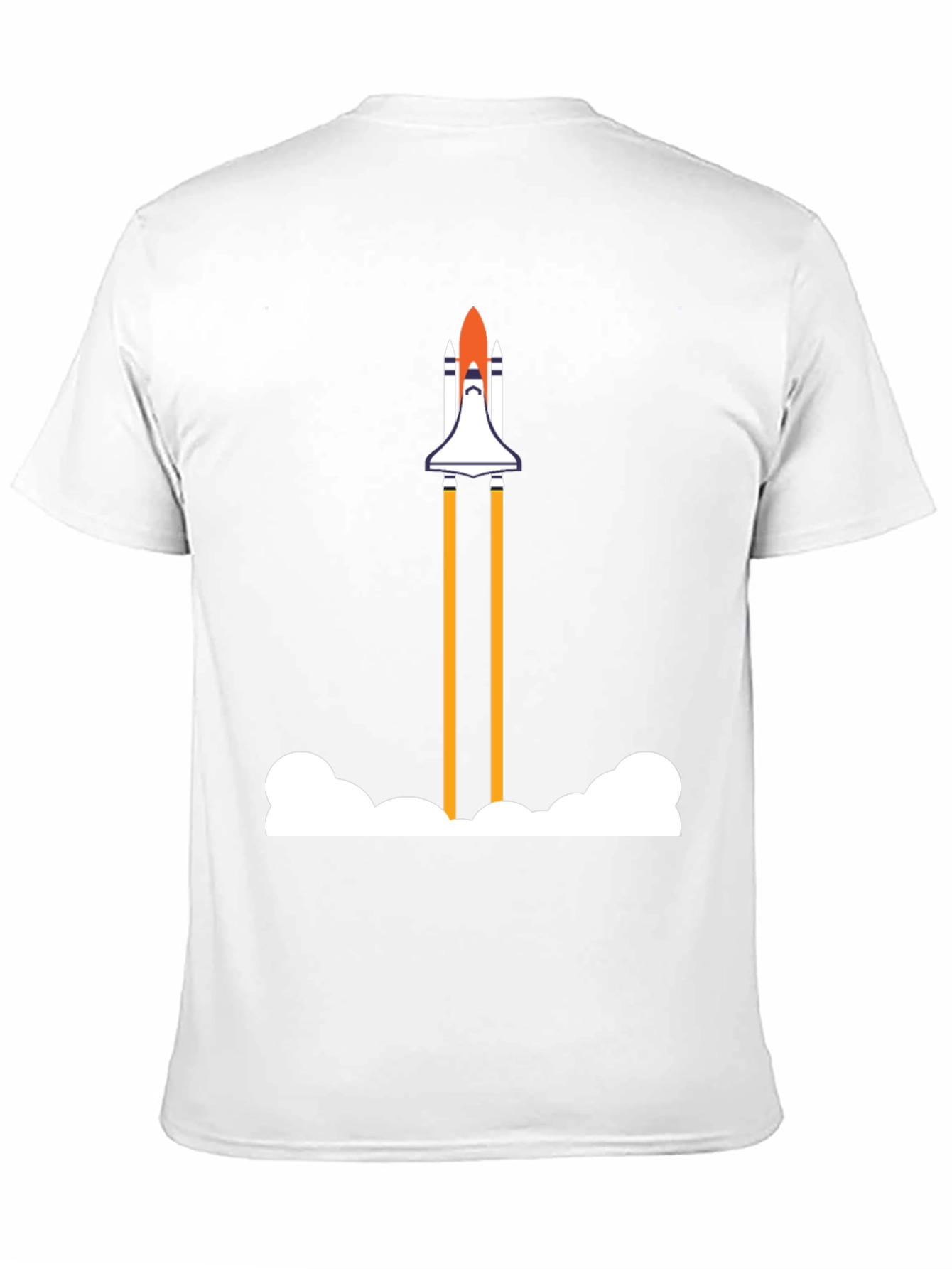 Rocket Launch Graphic Tee - Cool Space Shuttle Shirt