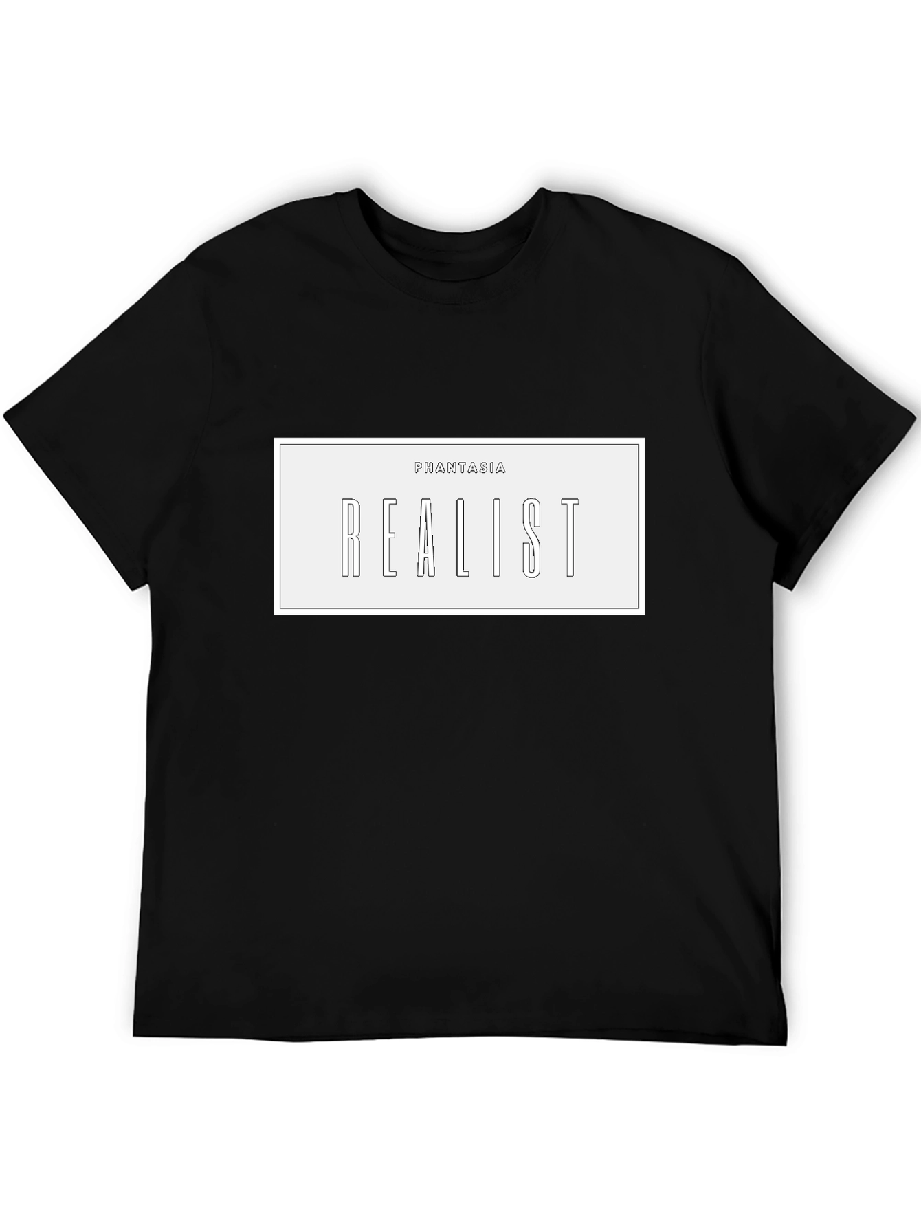 Phantasia Realist Black T-Shirt