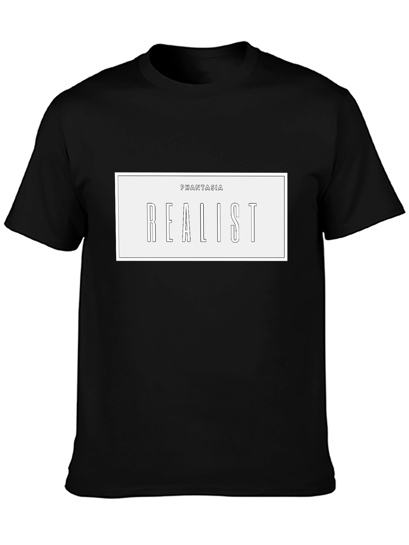 Phantasia Realist Black T-Shirt