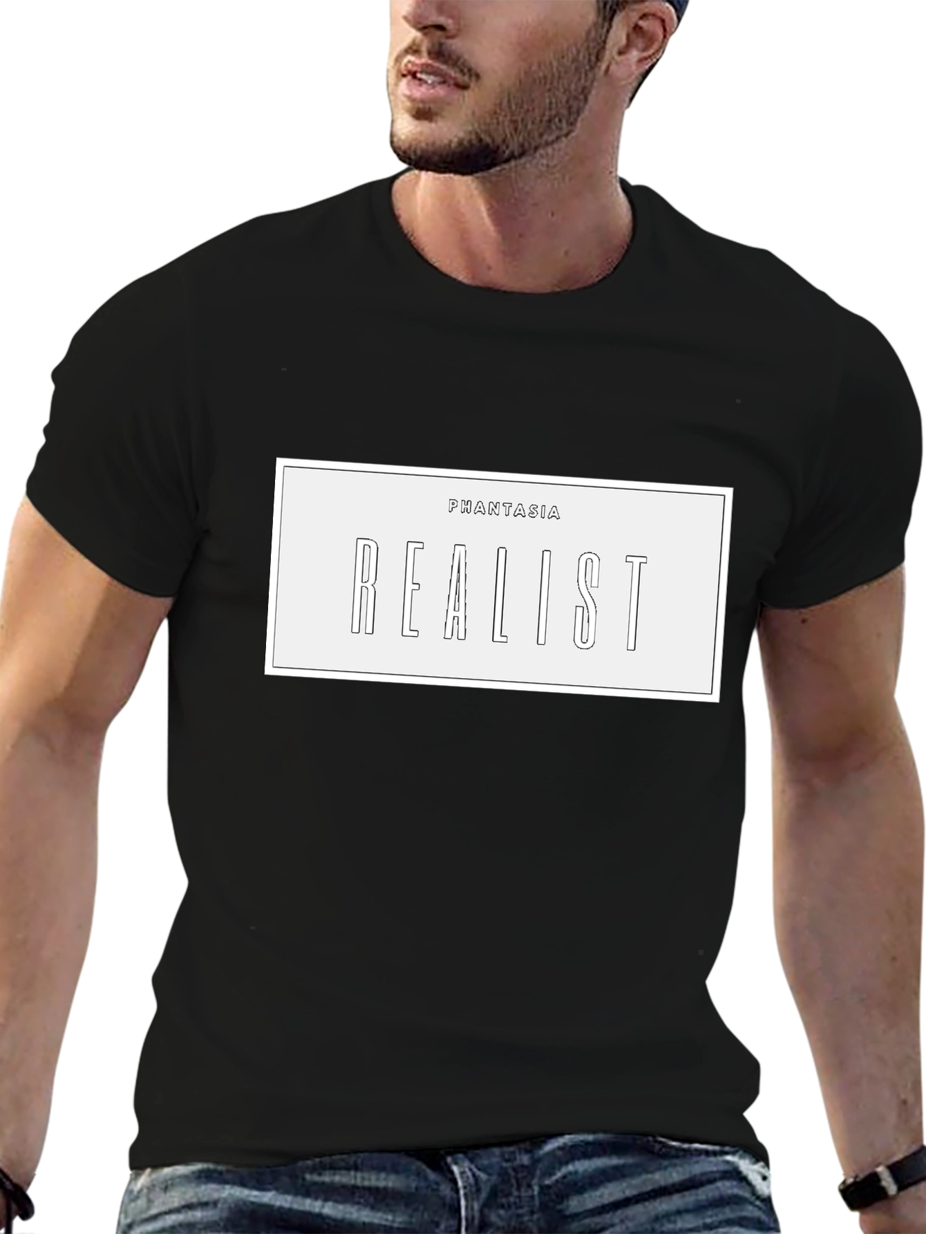 Phantasia Realist Black T-Shirt