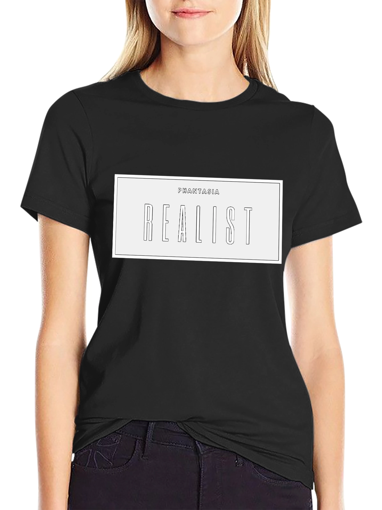 Phantasia Realist Black T-Shirt