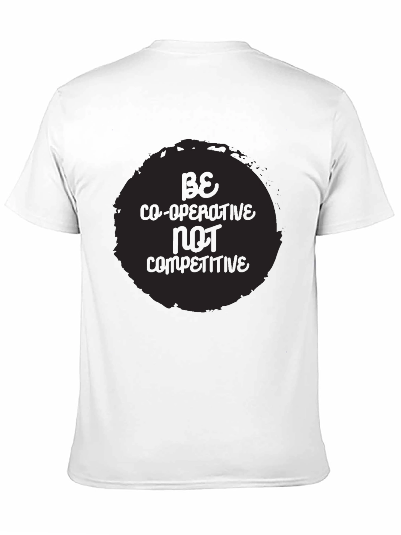 Cooperative Spirit Black Crewneck T-Shirt
